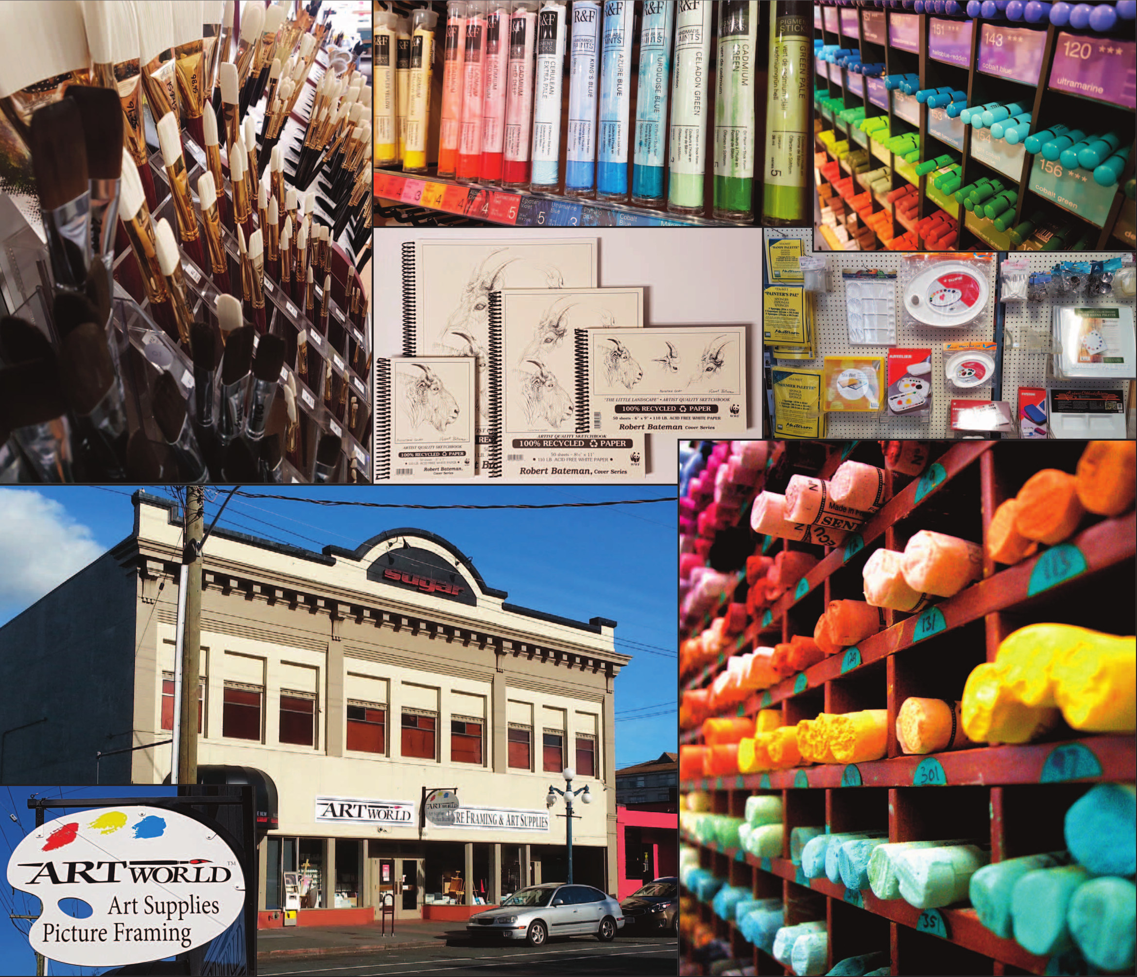 Artworld Picture Framing and Art Supplies - 860 Yates Street Victoria BC V8W 1L8